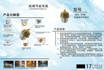 防爆固态照明灯/GCD616LED防爆灯厂家/批发/供应商